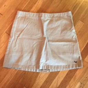 Lands’ End Khaki Skort